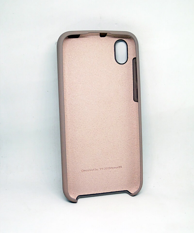 Silicone Case для Huawei Y5 2019/Honor 8S  (Beige)-1